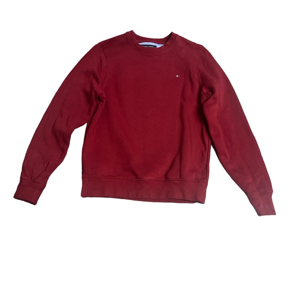 Tommy Hilfiger boy red sweater